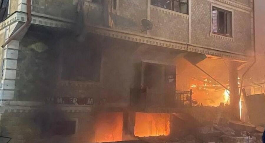 Взрыв в жилом доме в Дагестане, есть пострадавшие