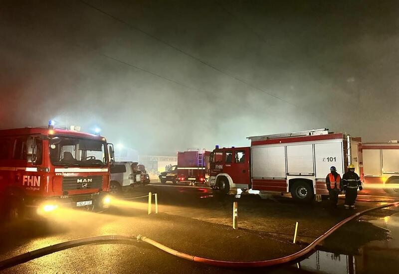 По делу о пожаре в ТЦ «Садарак» в Баку есть задержанный