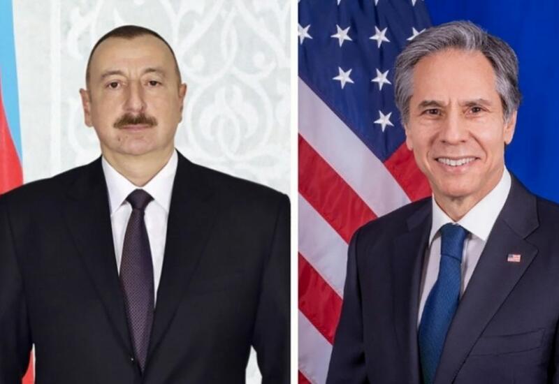Госсекретарь США позвонил Президенту Ильхаму Алиеву