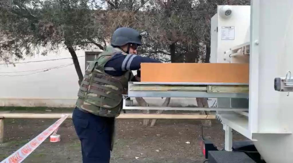 В Баку найдена ручная граната