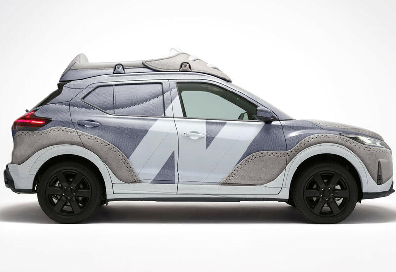 Nissan построил автомобиль с дизайном кроссовок