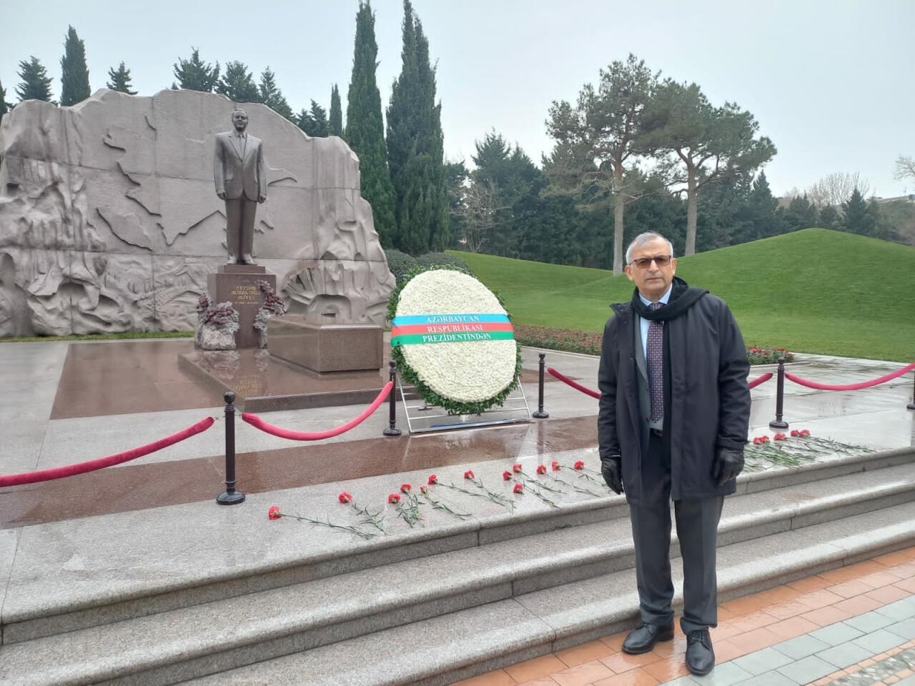 İsveçdə yaşayan jurnalist Azərbaycanda səfərdə olub