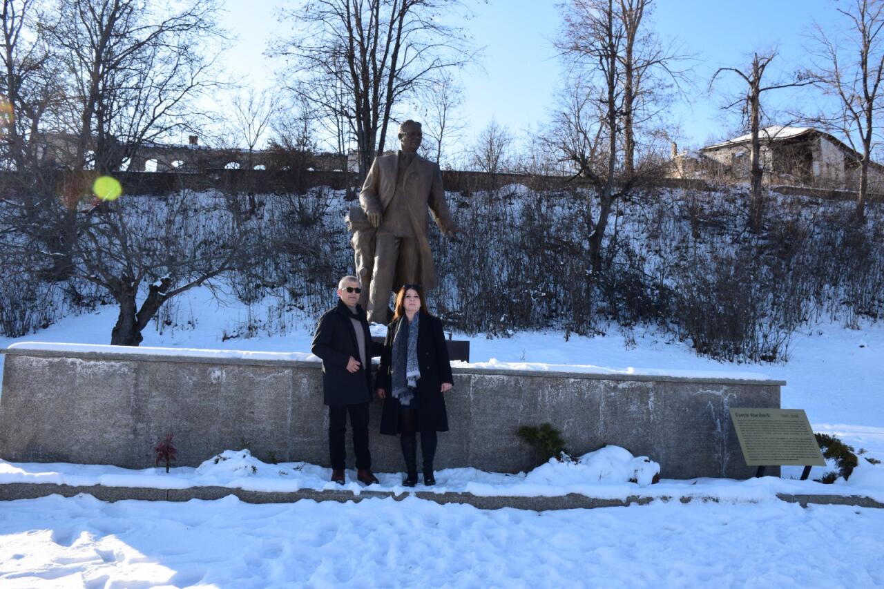 İsveçdə yaşayan jurnalist Azərbaycanda səfərdə olub