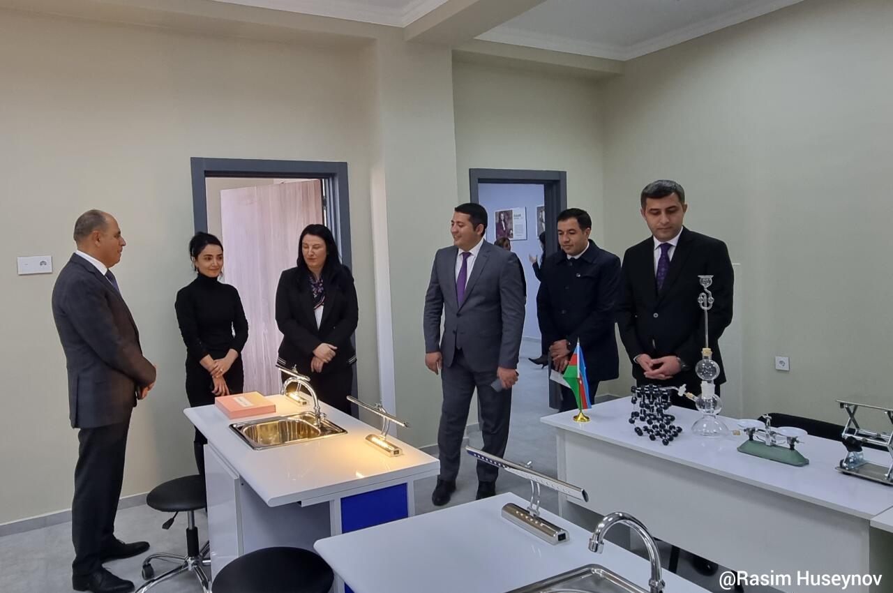 Azərbaycan Şahmat Federasiyası Ağalı kəndində sosial layihə keçirdi