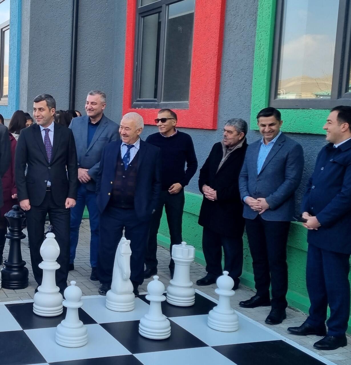 Azərbaycan Şahmat Federasiyası Ağalı kəndində sosial layihə keçirdi