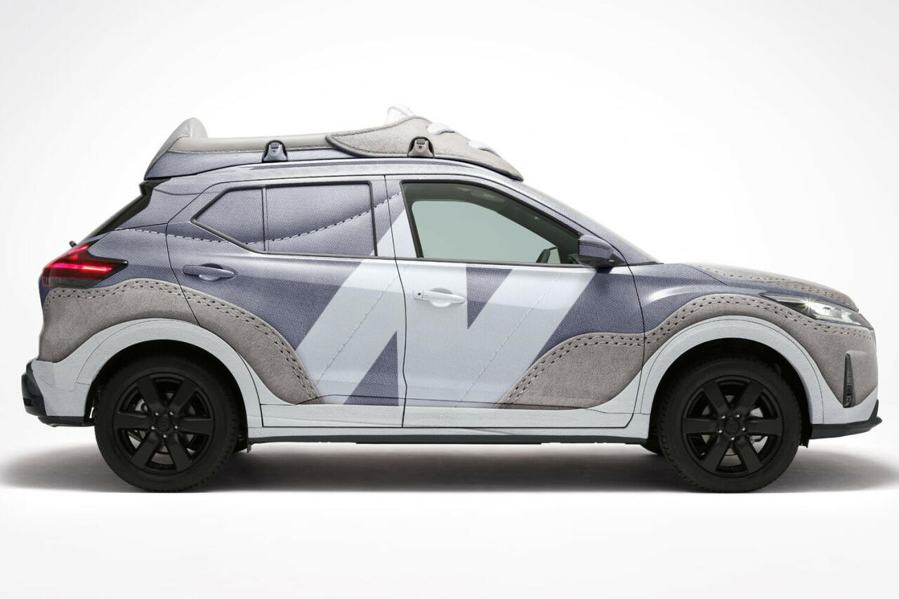 Nissan построил автомобиль с дизайном кроссовок
