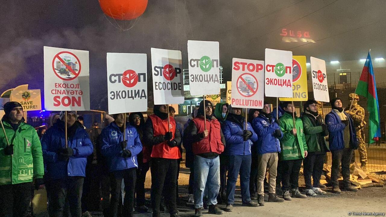 Сегодня по Лачинской дороге проехало 61 транспортное средство