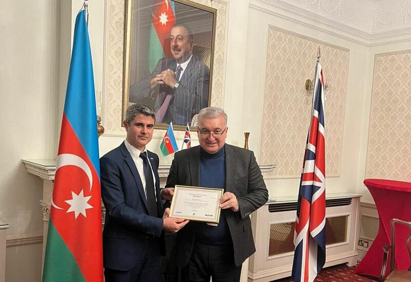 MÜSİAD Böyük Britaniya rəhbəri Azərbaycan səfiri Elin Süleymanovla görüşüb