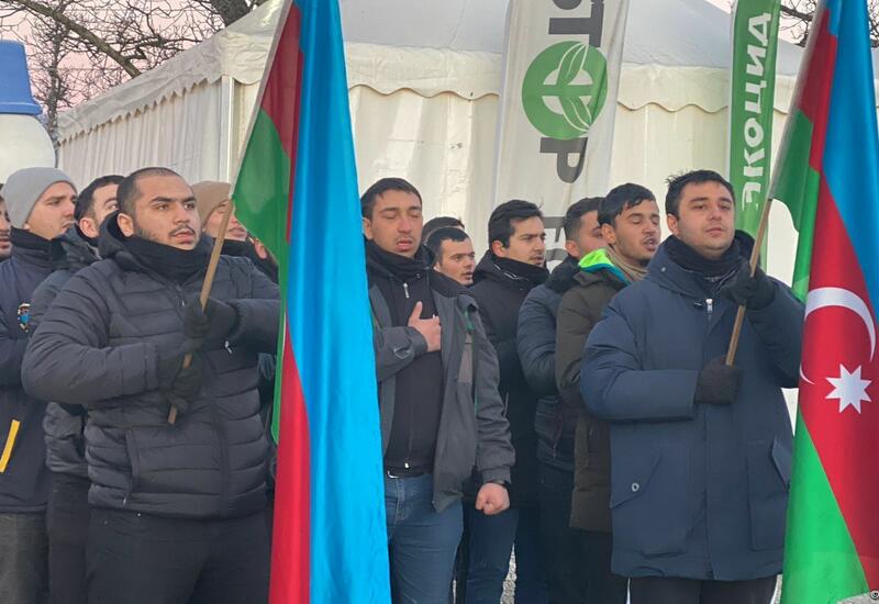 Акция азербайджанских экоактивистов на Лачинской дороге продолжается 46-й день
