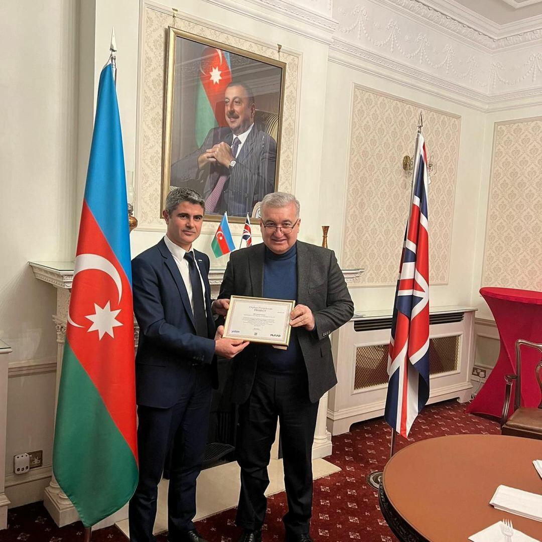 MÜSİAD Böyük Britaniya rəhbəri Azərbaycan səfiri Elin Süleymanovla görüşüb