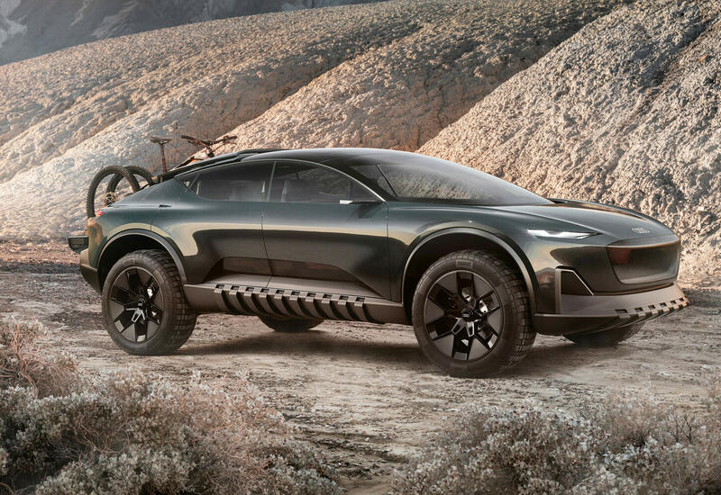 Audi представила концептуальный кроссовер-пикап Activesphere