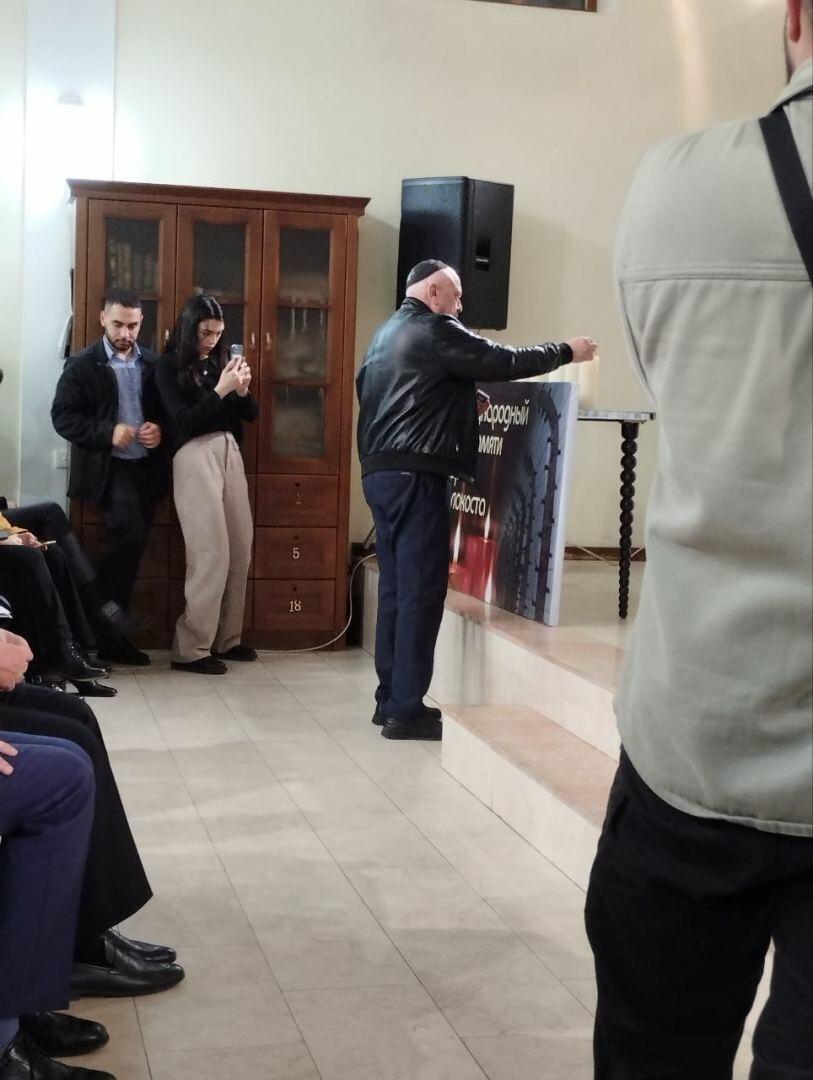 В синагоге европейских евреев Баку прошел День памяти жертв Холокоста