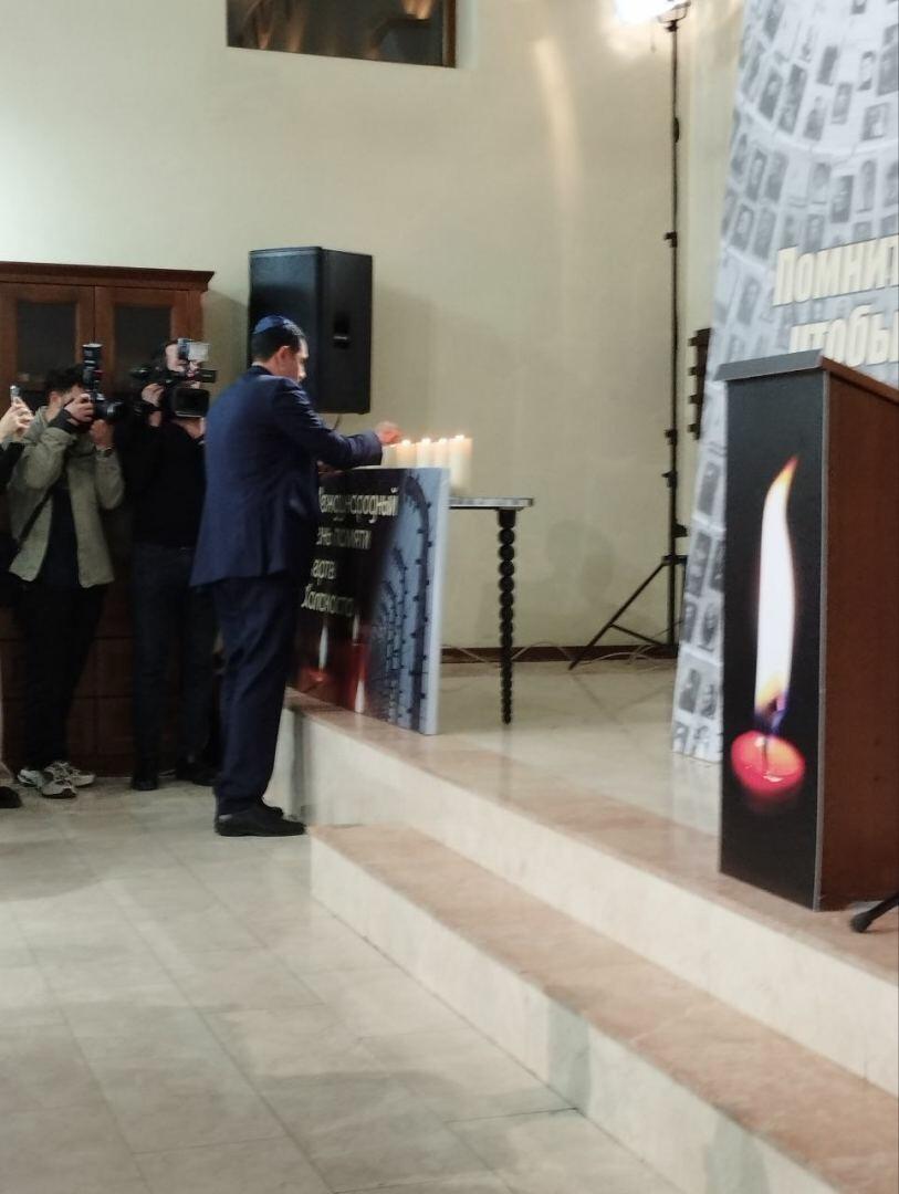 В синагоге европейских евреев Баку прошел День памяти жертв Холокоста