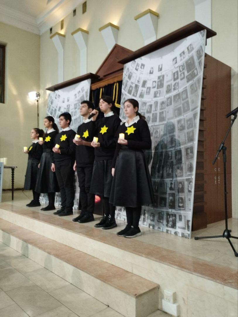 В синагоге европейских евреев Баку прошел День памяти жертв Холокоста