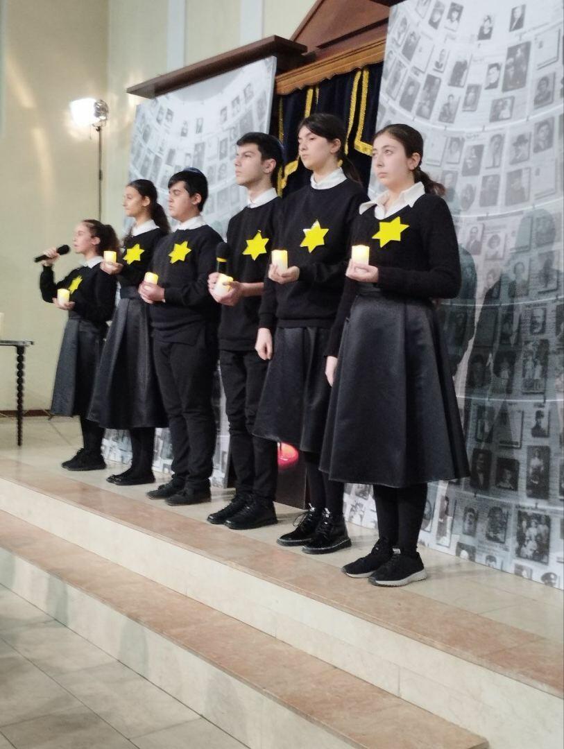 В синагоге европейских евреев Баку прошел День памяти жертв Холокоста