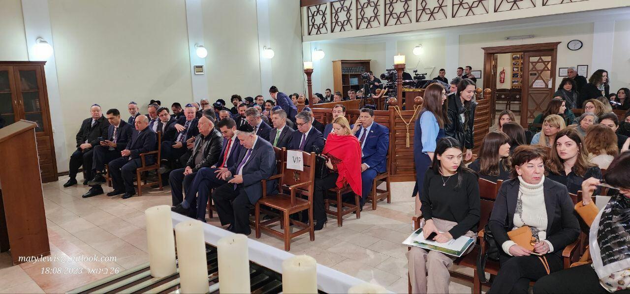В синагоге европейских евреев Баку прошел День памяти жертв Холокоста