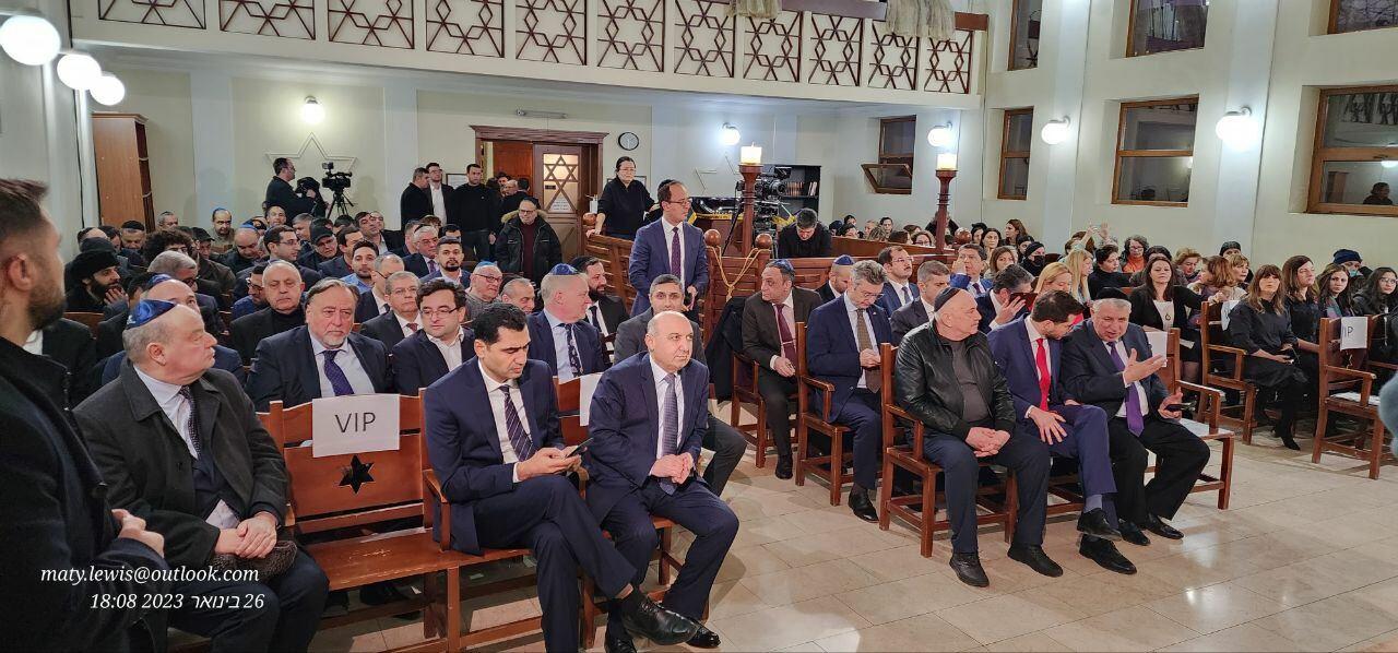В синагоге европейских евреев Баку прошел День памяти жертв Холокоста