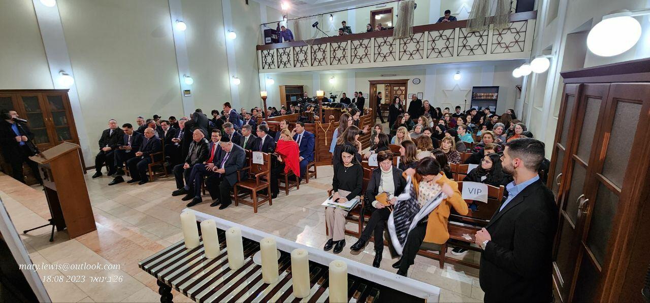 В синагоге европейских евреев Баку прошел День памяти жертв Холокоста
