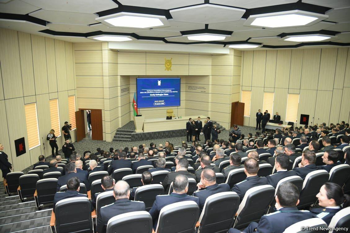 В Генпрокуратуре Азербайджана прошло расширенное заседание коллегии