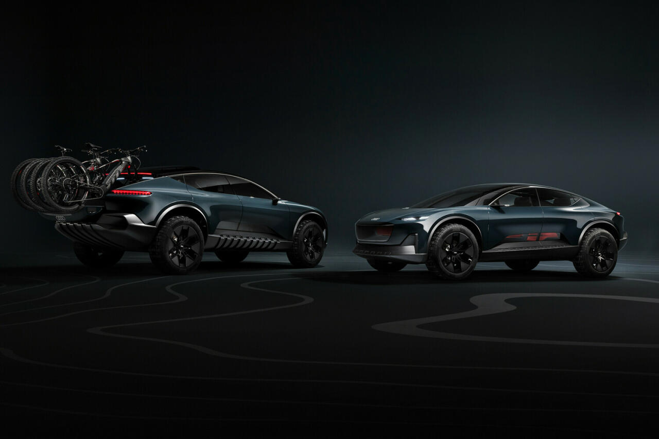 Audi представила концептуальный кроссовер-пикап Activesphere