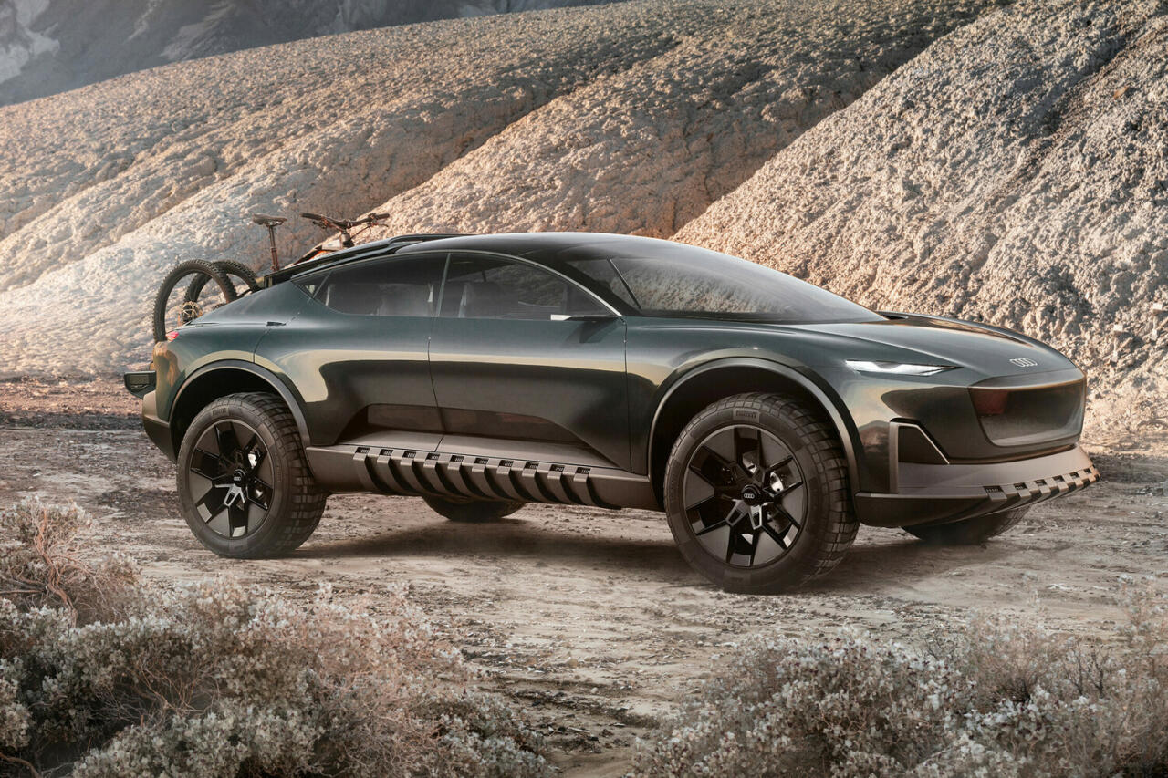 Audi представила концептуальный кроссовер-пикап Activesphere