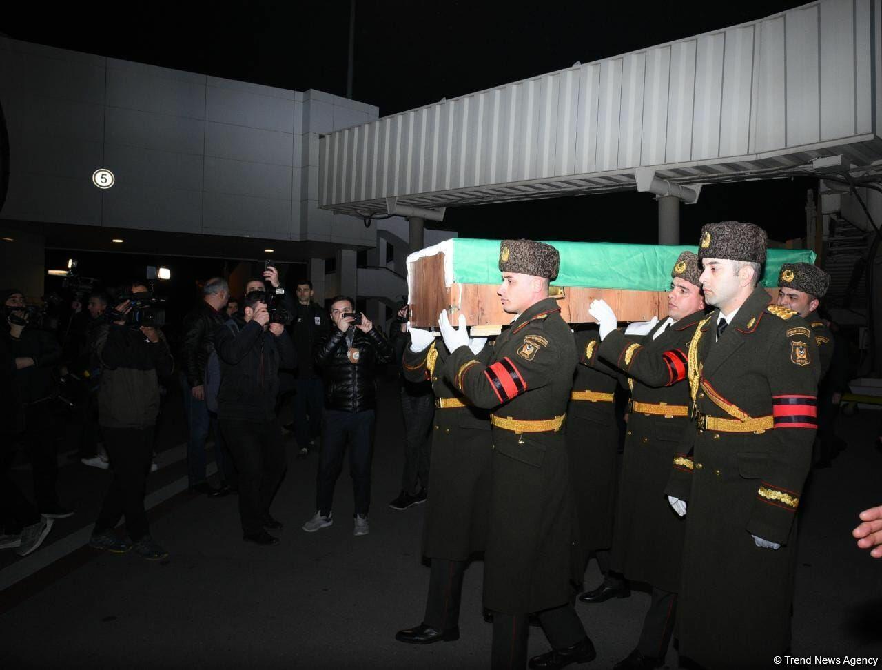 Тело Орхана Аскерова передано его семье