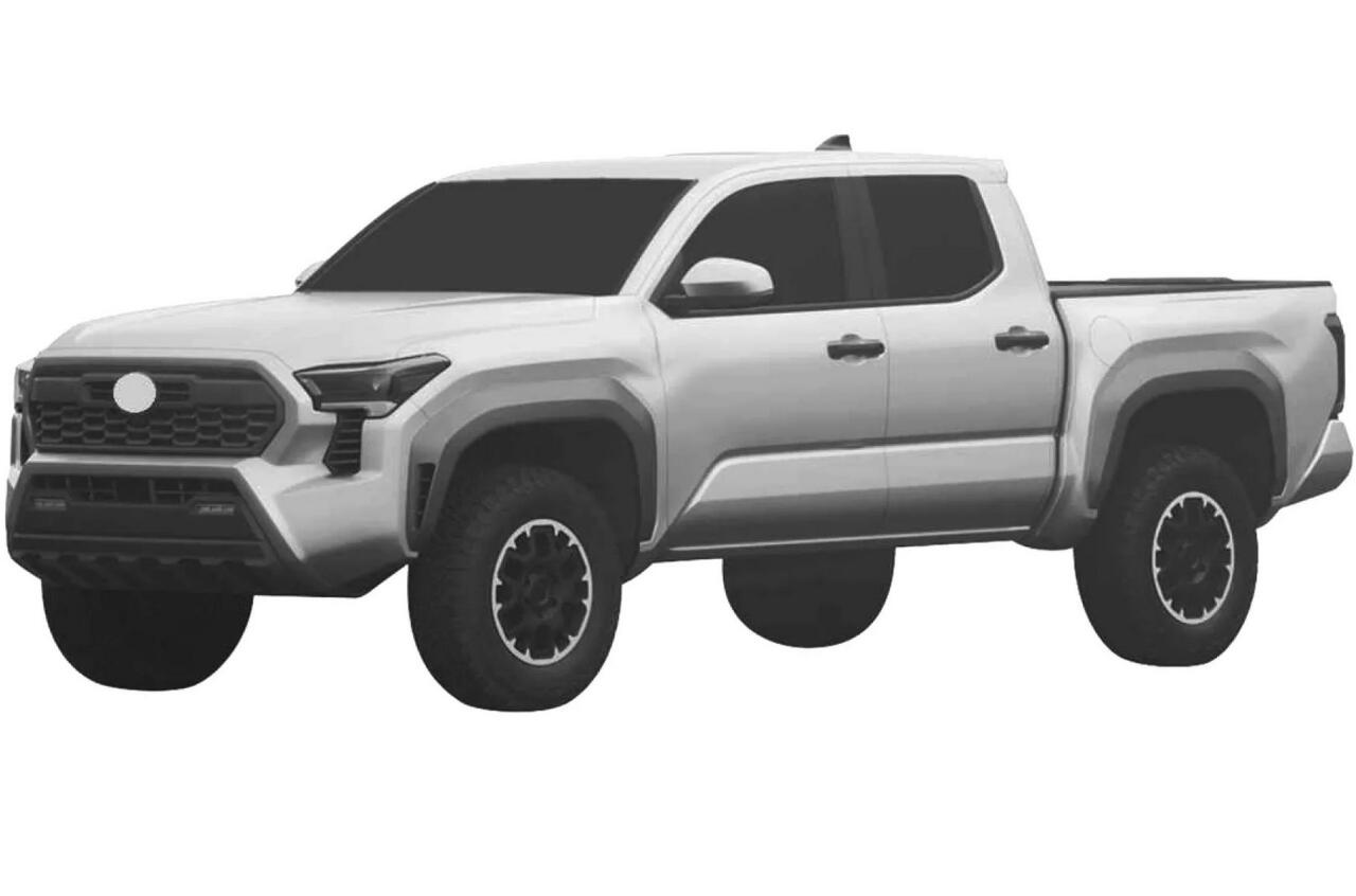 Раскрыта внешность нового рамного пикапа Toyota