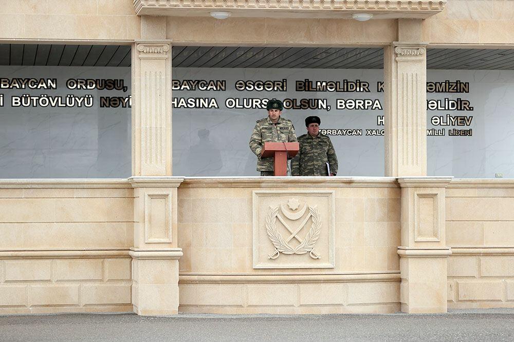 В азербайджанской армии начался новый учебный период