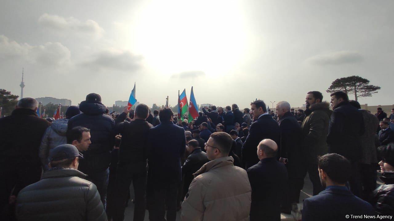Орхан Аскеров похоронен на второй Аллее шехидов