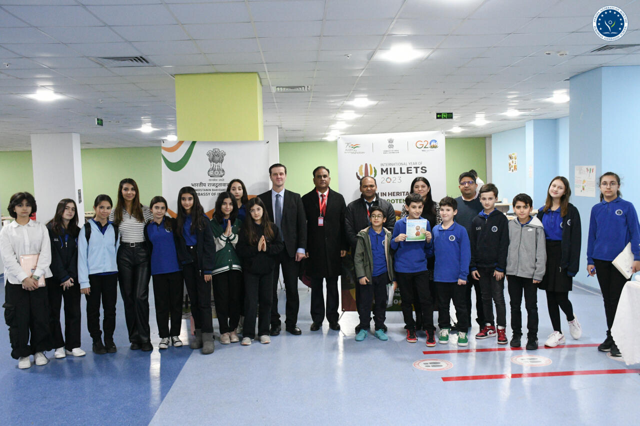 Avropa Azərbaycan Məktəbində “Beynəlxalq Darı İli” nə həsr olunmuş tədbir keçirildi