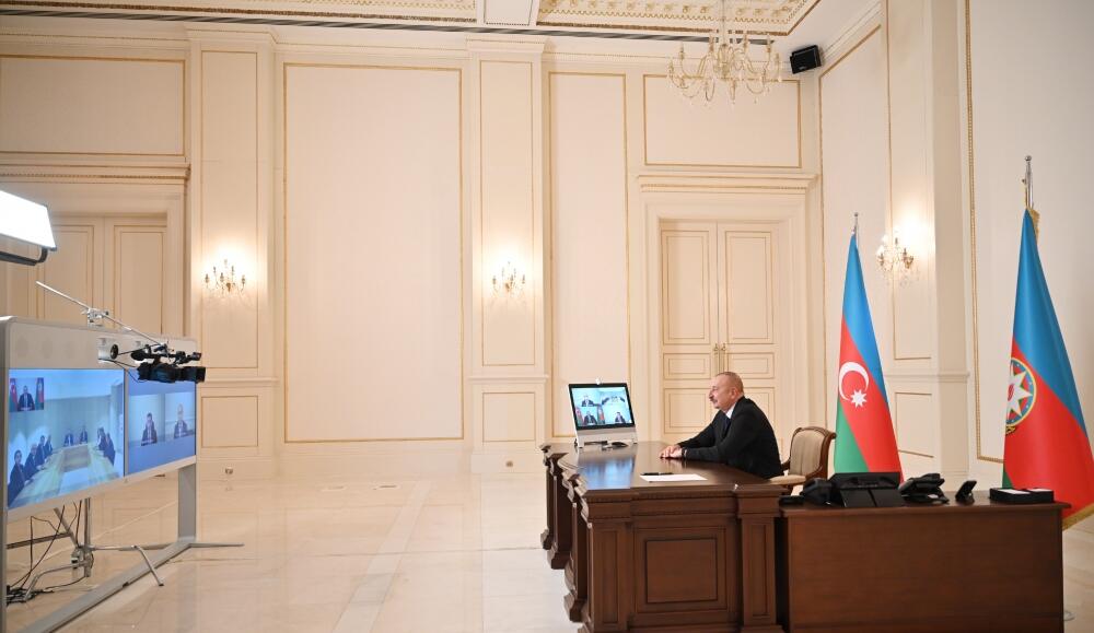 Prezident İlham Əliyev Türkiyənin milli təhsil nazirini və TBMM-in bir qrup üzvünü videokonfrans formatında qəbul edib