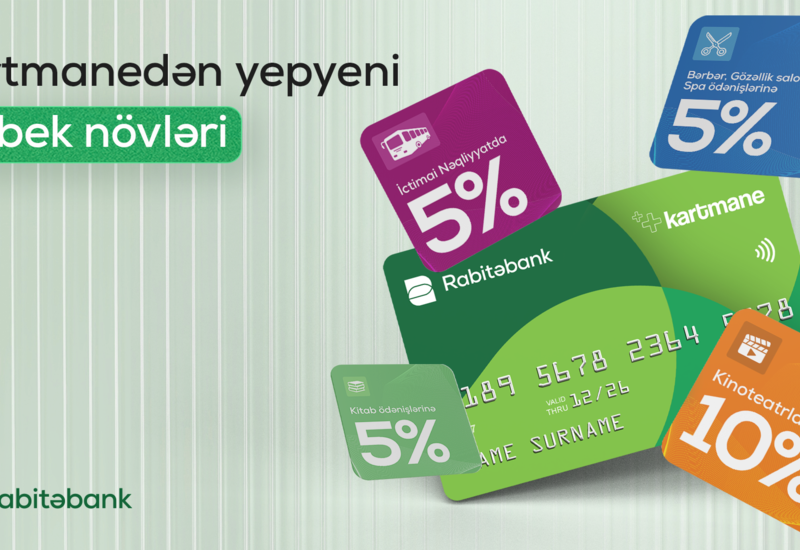 Rabitəbankdan yepyeni keşbek növləri!