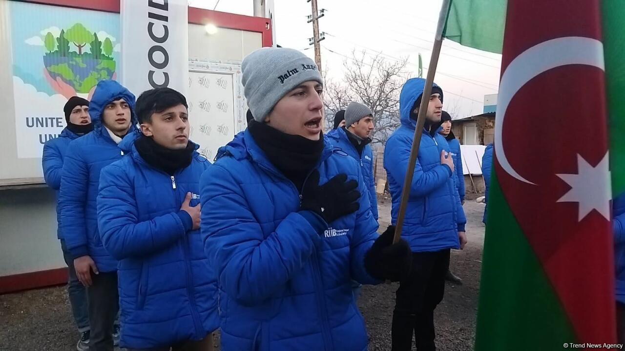 Акция азербайджанских экоактивистов на Лачинской дороге продолжается 52-й день