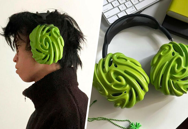 Дизайнер представил наушники AirPods Max в стиле обуви Crocs