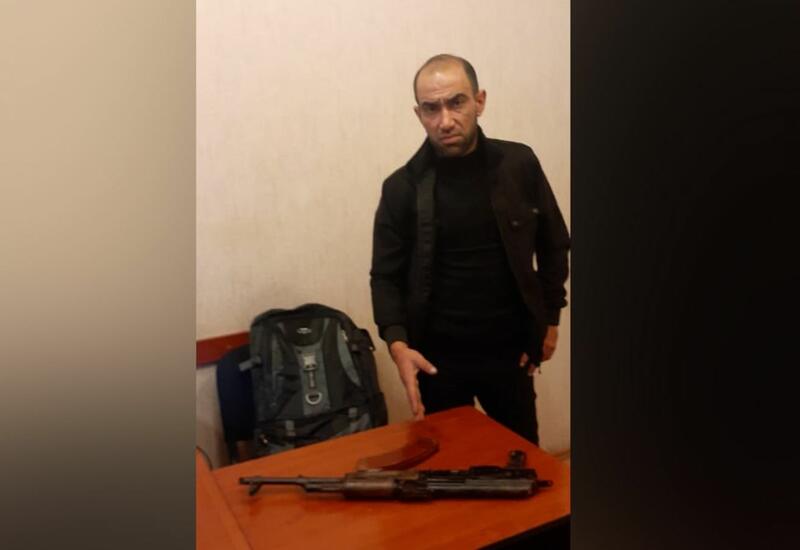 В Азербайджане задержан вооруженный человек, пропагандировавший преступность в соцсетях
