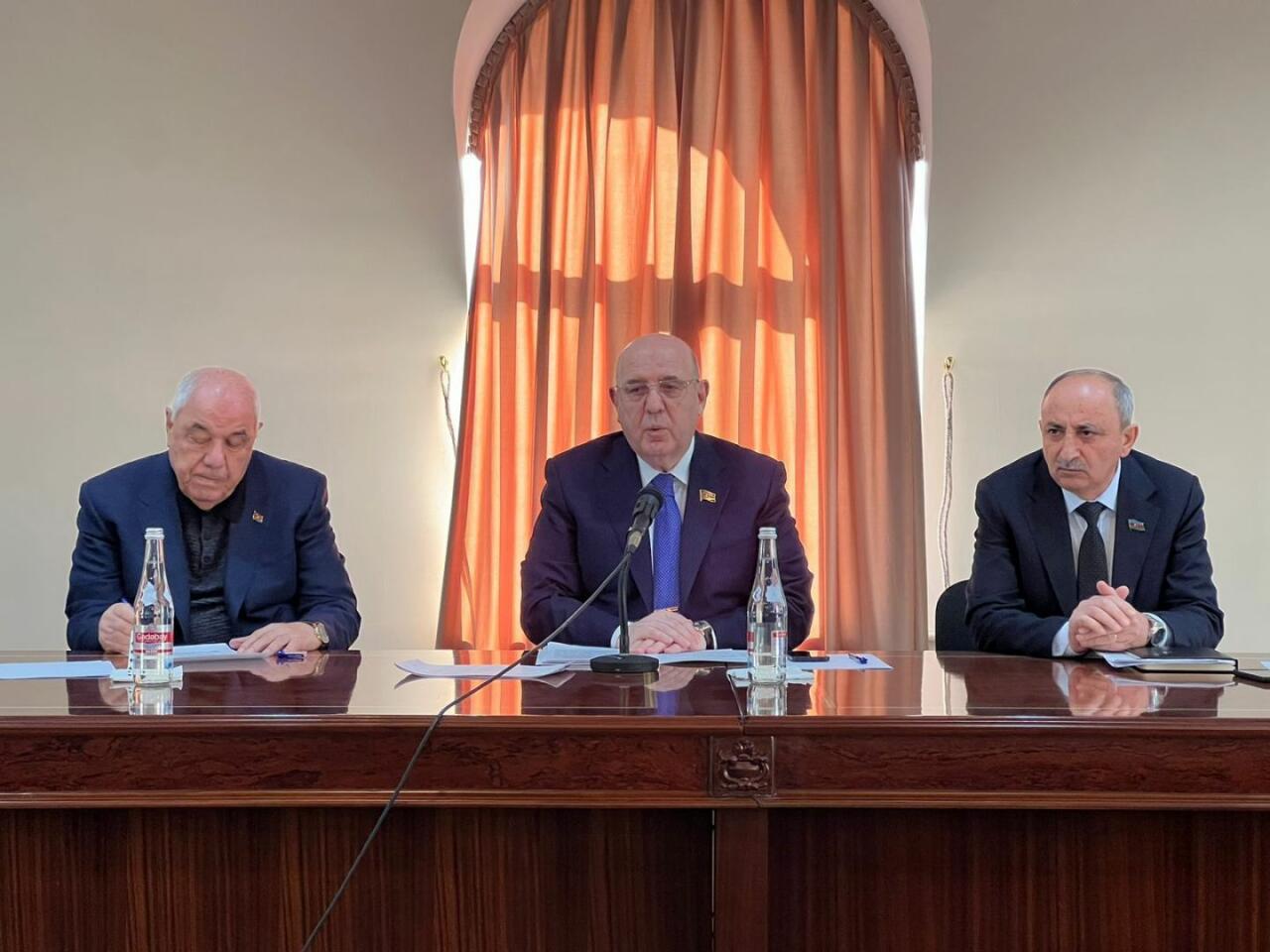 Qərbi Azərbaycan İcmasının Ağsaqqallar Şurasının iclası keçirilib