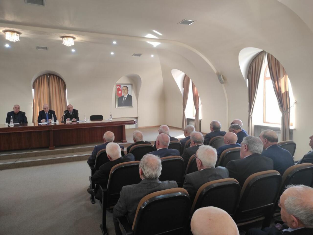 Qərbi Azərbaycan İcmasının Ağsaqqallar Şurasının iclası keçirilib
