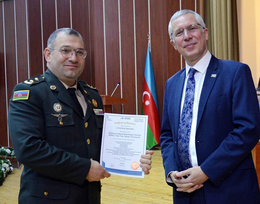 С участием британских специалистов состоялось вручение сертификатов выпускникам учебного курса