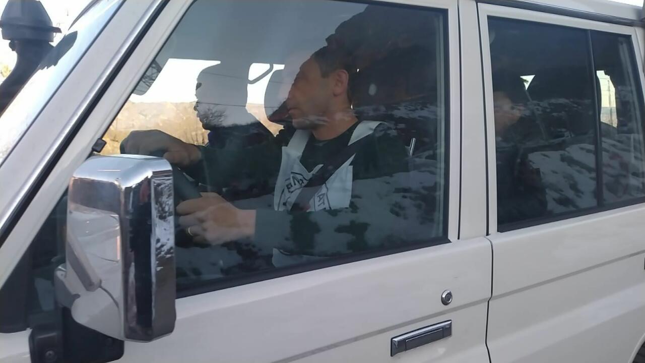 По Лачинской дороге проследовала автоколонна, принадлежащая Красному Кресту