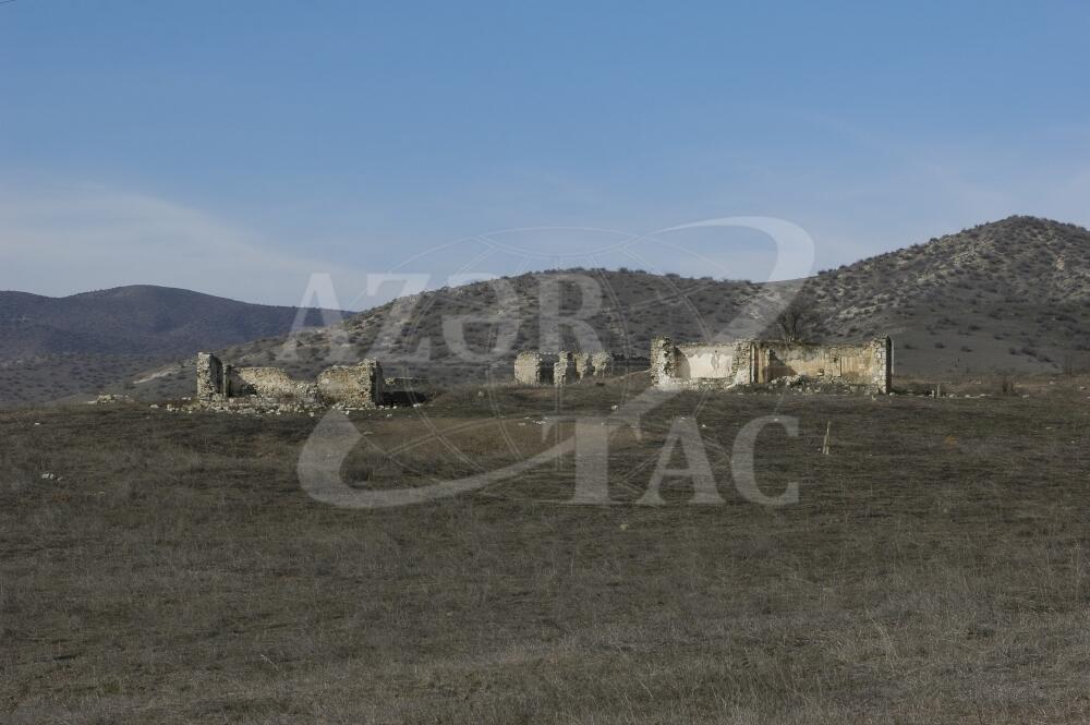 Разрушенное село Кюрдляр Агдамского района