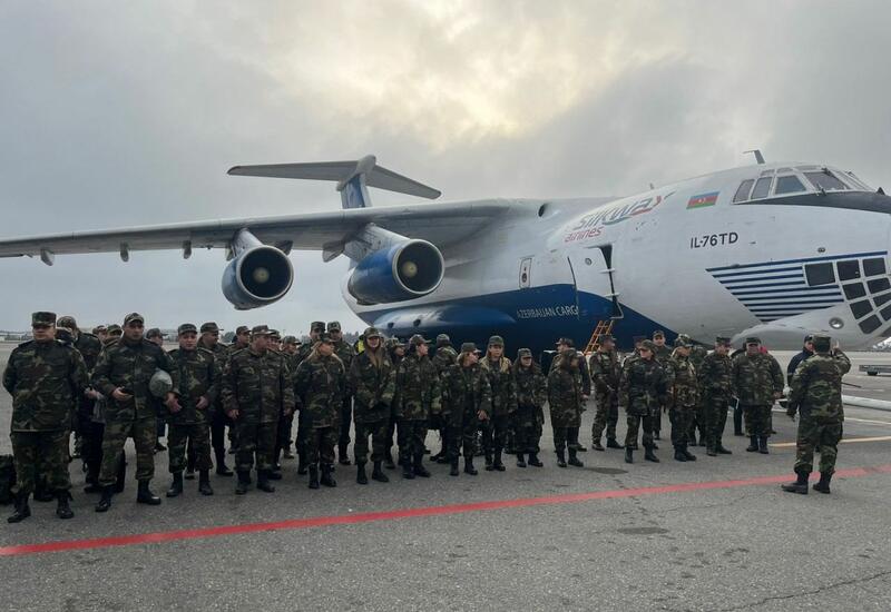 По поручению Президента Ильхама Алиева в Турцию вылетел очередной самолет с помощью