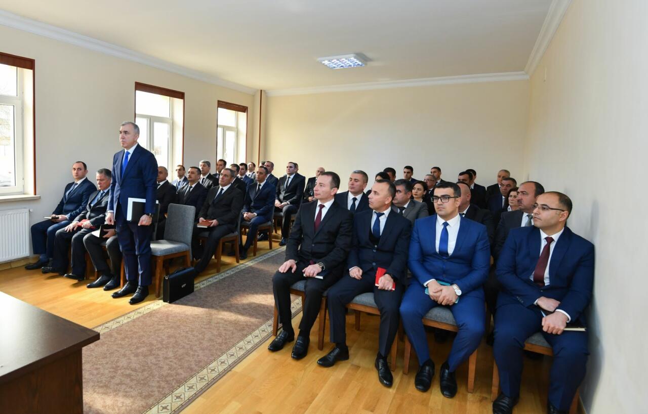 Начальник Госналоговой службы Нахчывана представлен коллективу