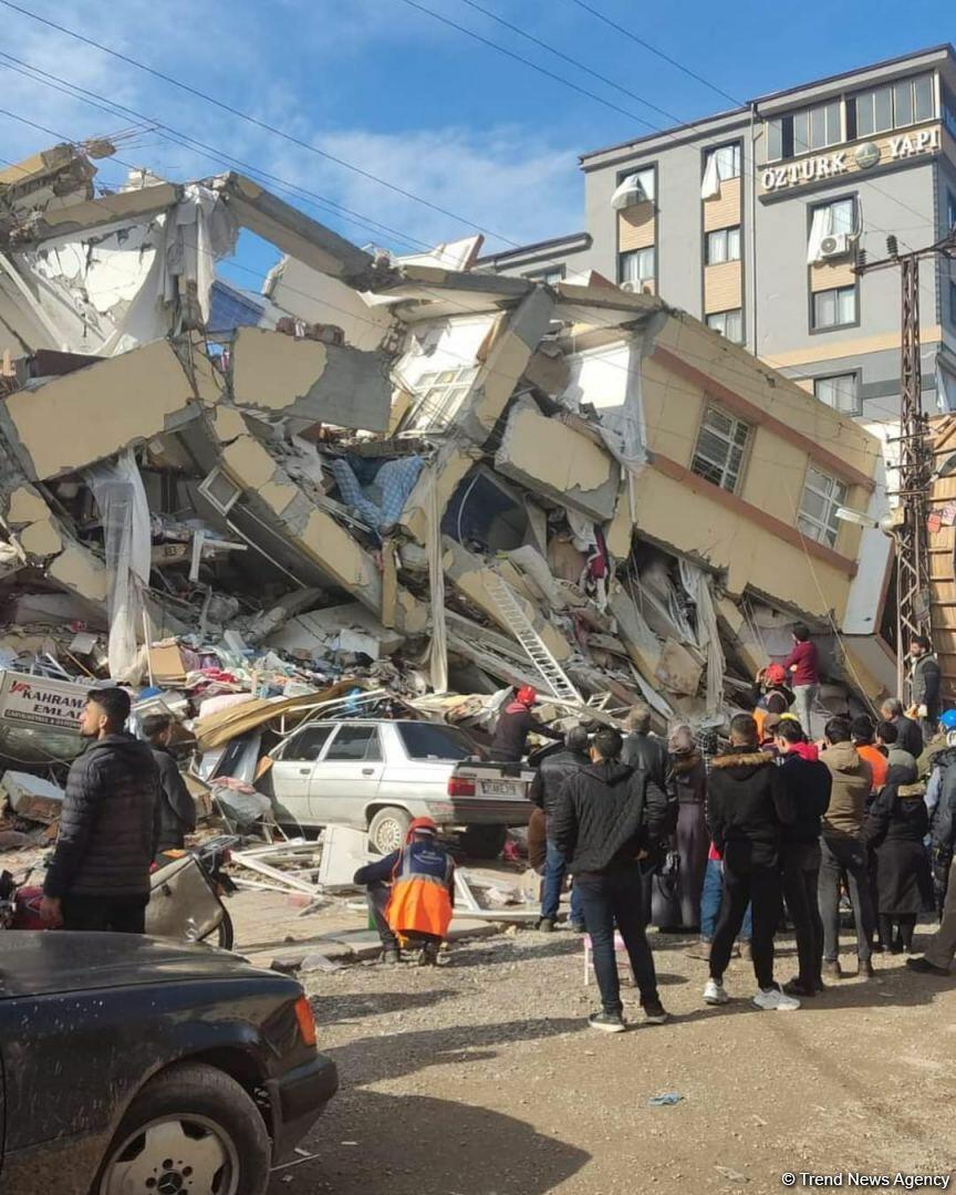 Türkiyədə zəlzələ olan ərazilərdə son vəziyyət