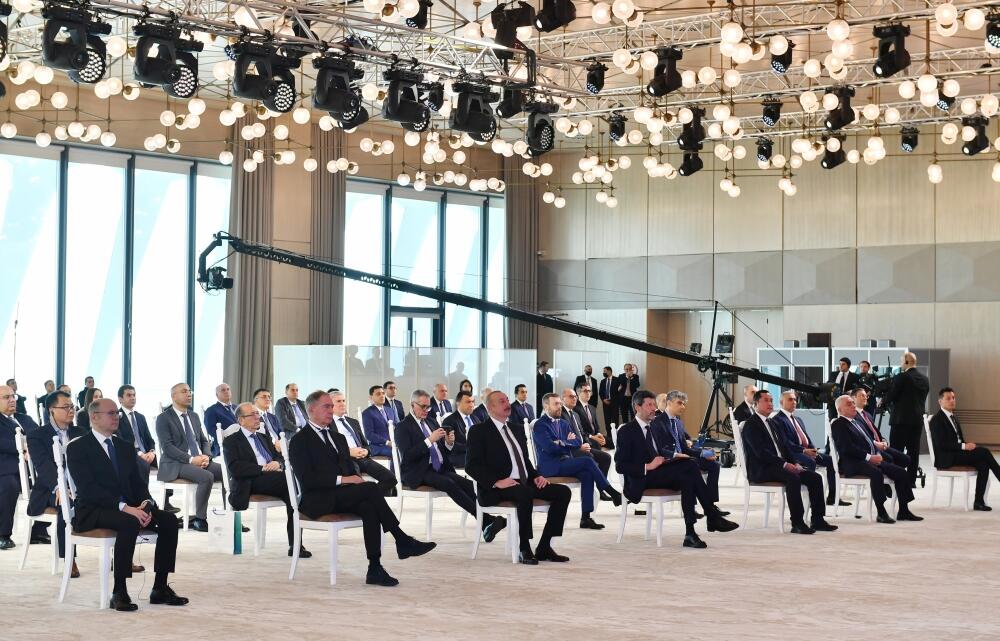 Президент Ильхам Алиев принял участие в церемонии закладки фундамента крупнейшей тепловой электростанции периода независимости