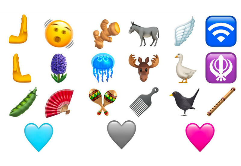 В iOS 16.4 появятся новые эмодзи