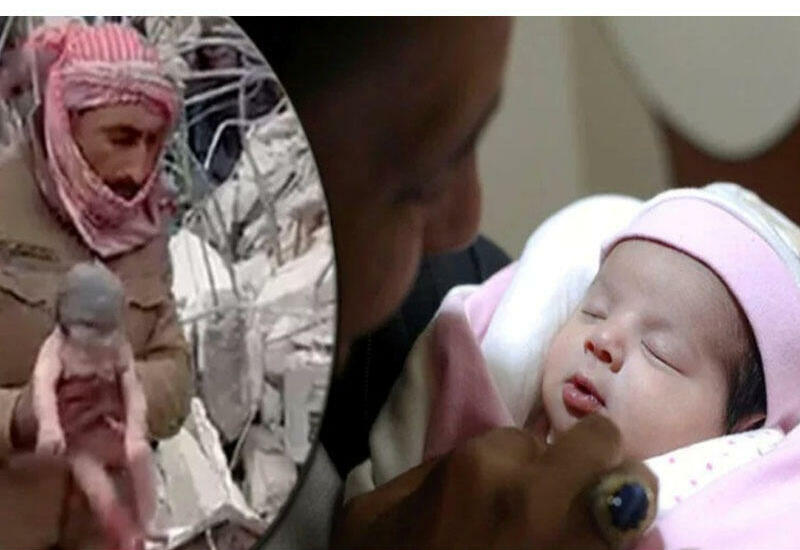 Möcüzəvi körpənin yeni ailəsi oldu