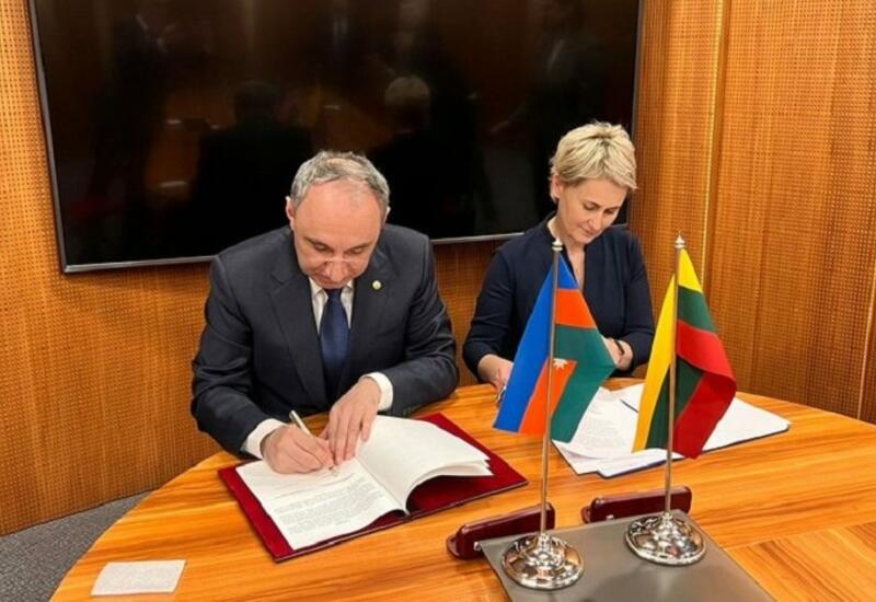 Генпрокуратуры Азербайджана и Литвы подписали Меморандум о взаимопонимании