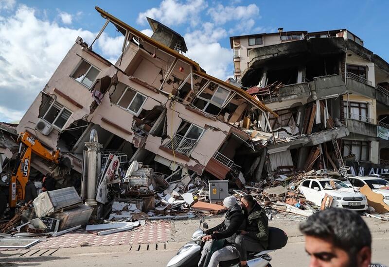 Последствия вчерашнего землетрясения в турецком Хатае