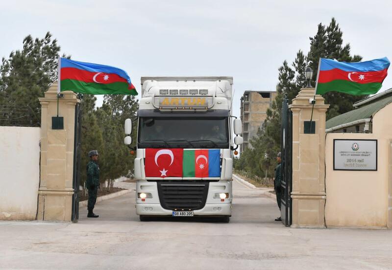 Госпогранслужба отправила в Турцию очередную партию продовольственной помощи