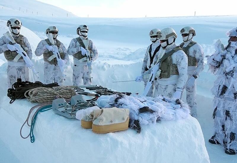 Учения азербайджанского спецназа в Нахчыване